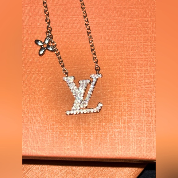 Jewelry - 14k white gold vermeil custom designed necklace, holiday gift for her, best gift